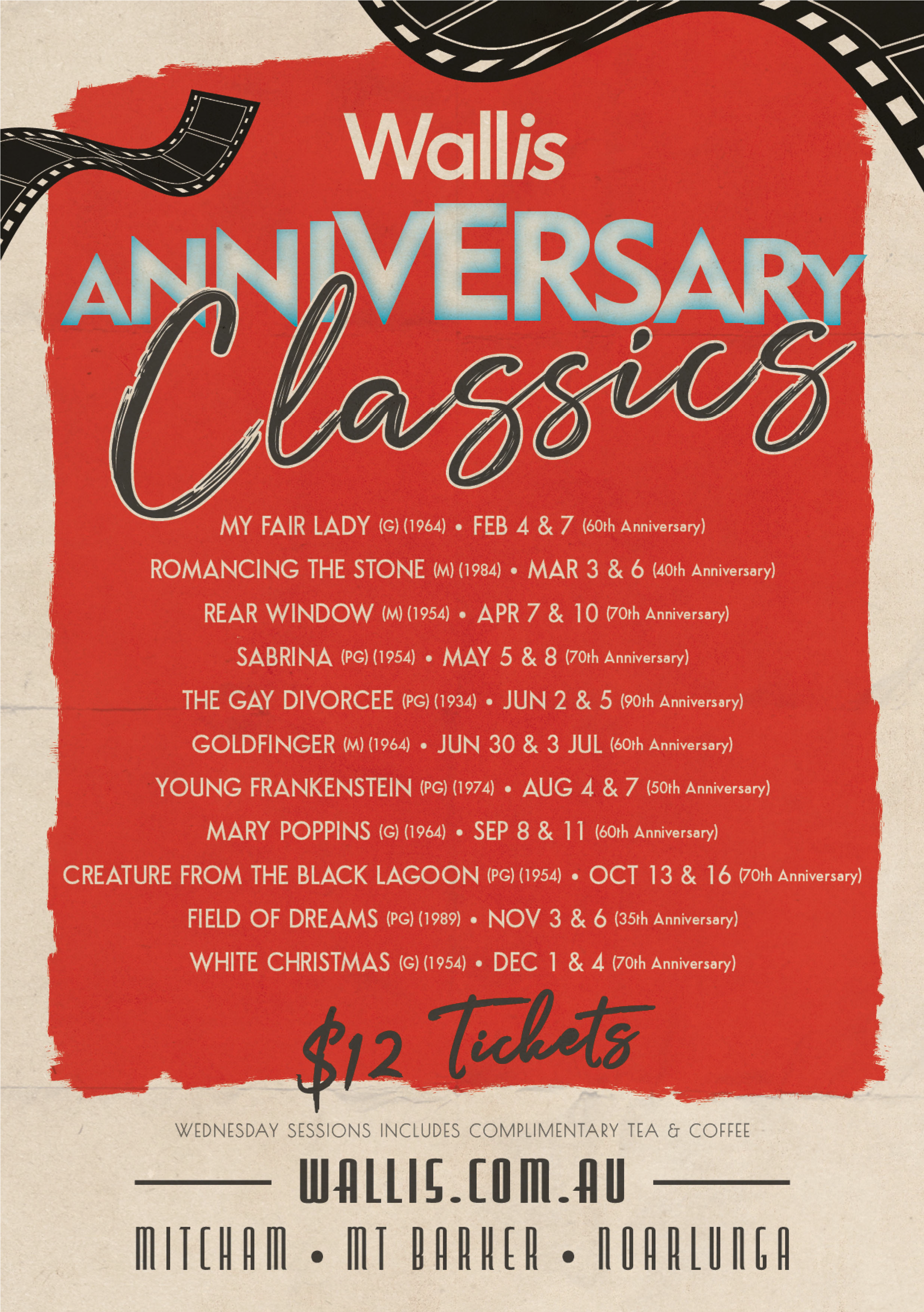 ANNIVERSARY CLASSICS - Wallis Cinemas